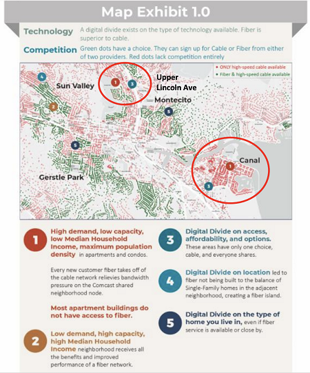 Marin County map