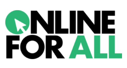 Online for All Campaign logo Online for All Campaign logo