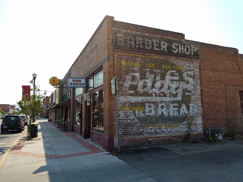 Eddy's Bread building in Emmett Idaho Eddy's Bread building in Emmett Idaho