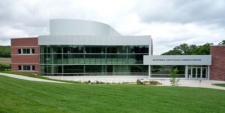 Luther College building in Decorah Iowa
