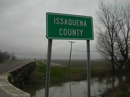 Issaquena County Sign Issaquena County Sign