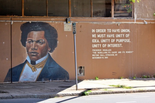 Syracuse Frederick Douglas wall art