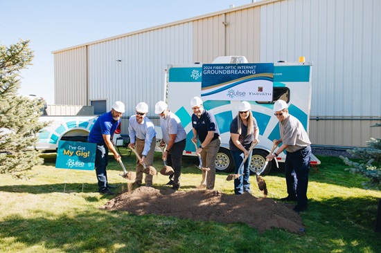 Timnath CO fiber network groundbreaking 