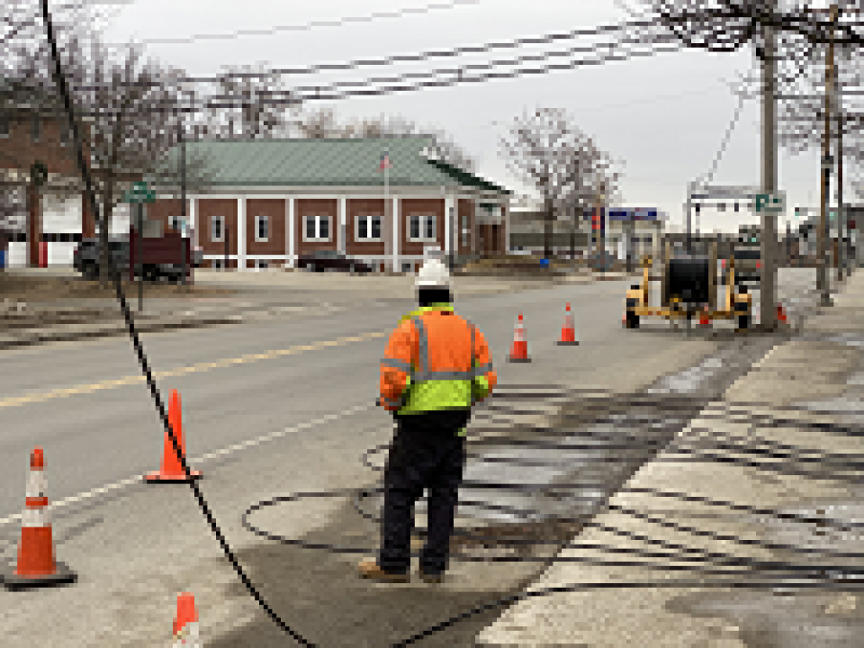 OTO fiber install