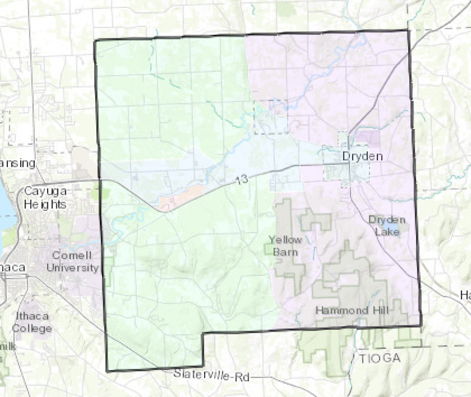 dryden fiber service map