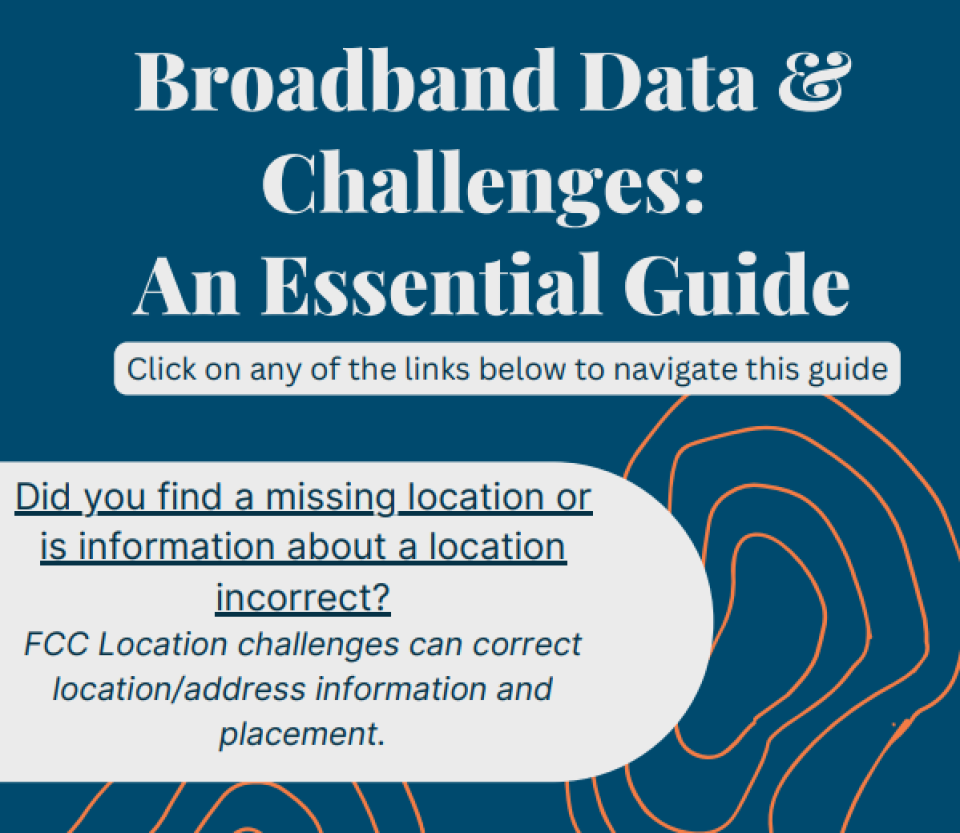 Broadband Data Challenge Guide