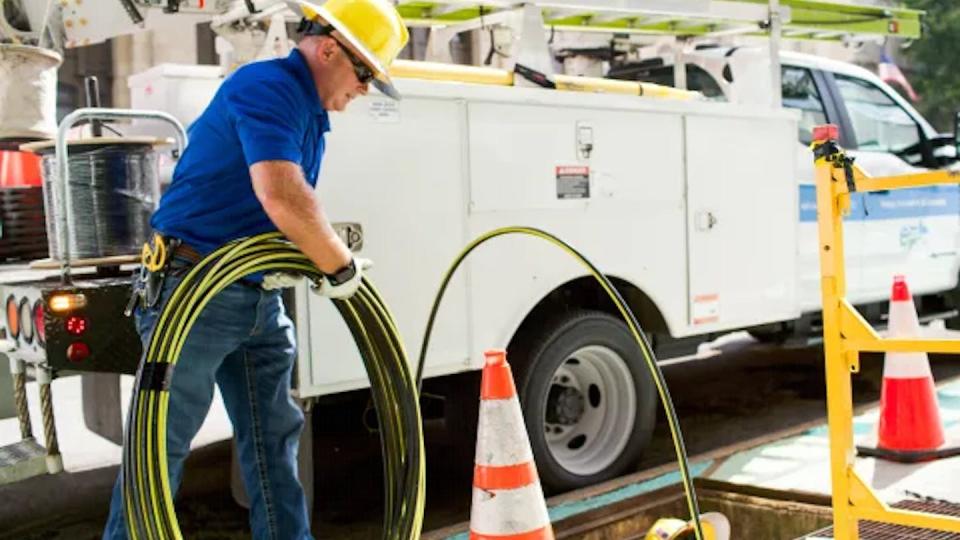 EPB laying fiber EPB laying fiber