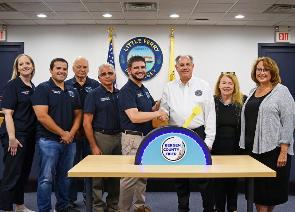 Little Ferry unveiling for Bergen County Fiber